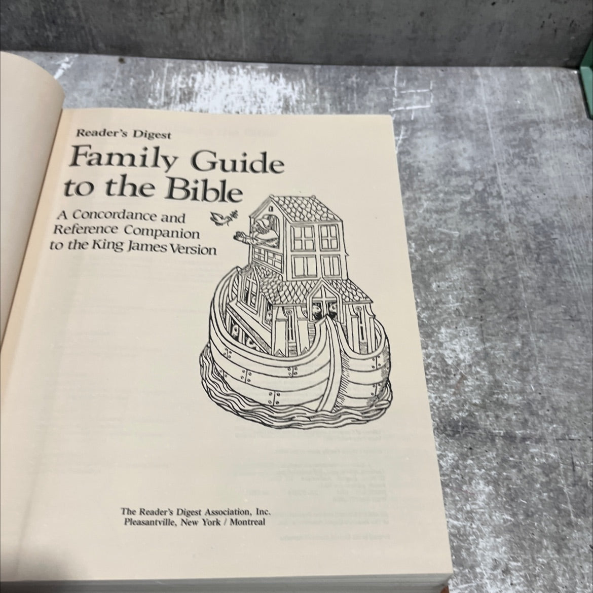 holy bible reader's digest family guide to the bible book, by The Reader's Digest Association, Inc., 1984 Hardcover image 2