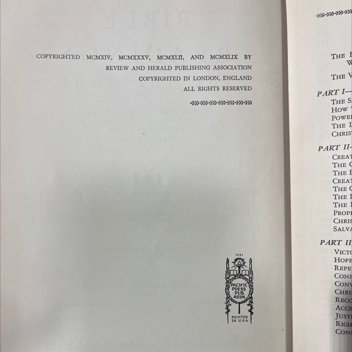 holy bible readings for the home a study of 200 vital scripture topics in question-and-answer form book, by unknown, image 3