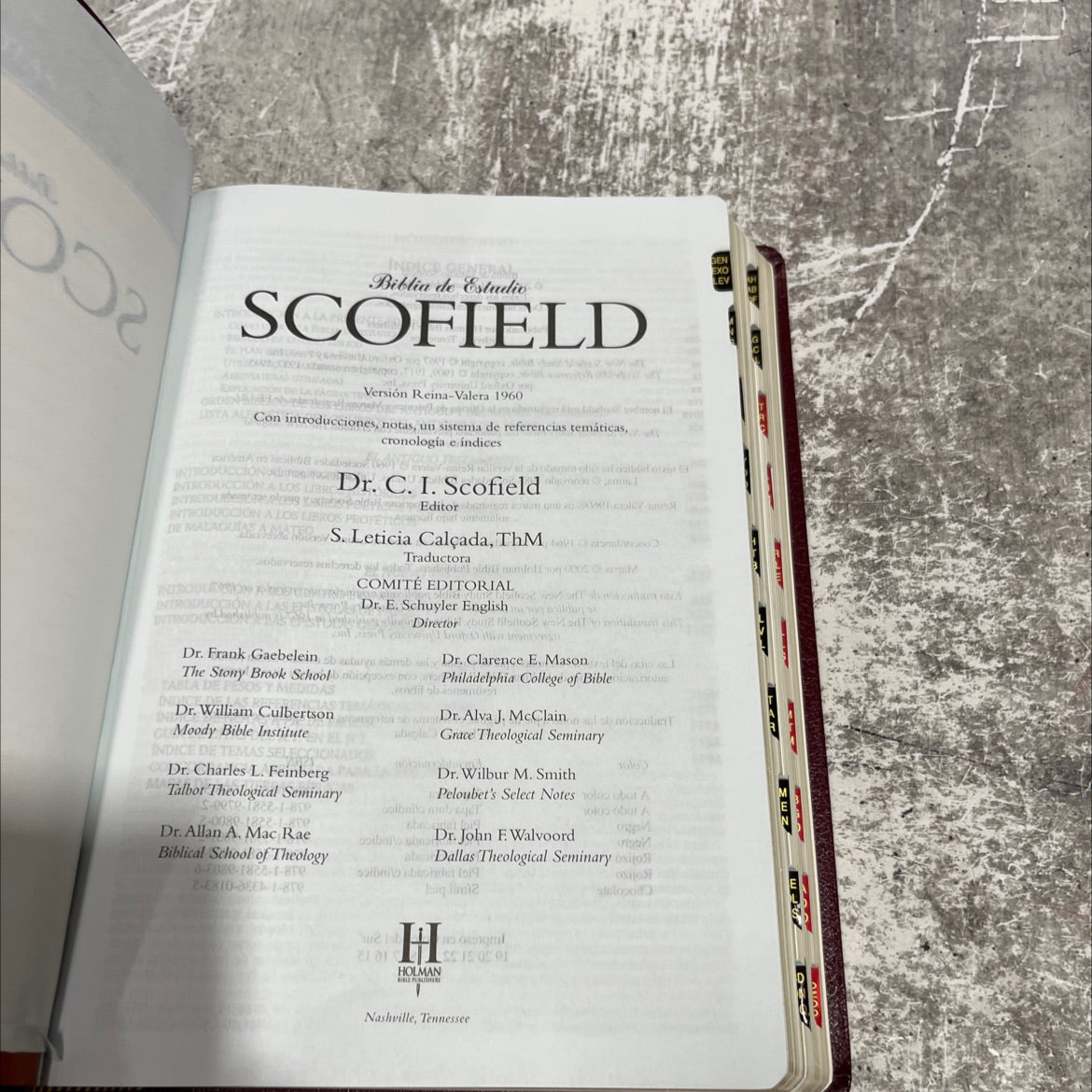 holy bible scofield study bible book, by Dr. C. I. Scofield, 2014 Leather image 2