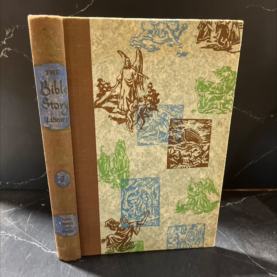 holy bible story library volume ii from the exodus to the reign of david book, by turner hodges, 1956 Hardcover image 1