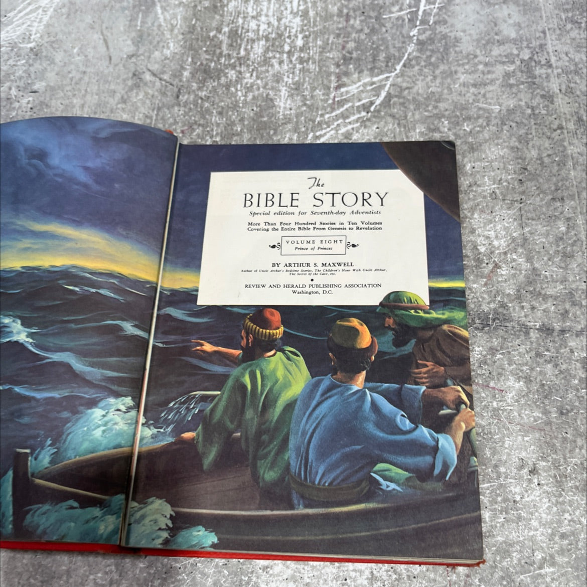 holy bible story special edition for seventh-day adventists more than four hundred stories in ten volumes covering the image 2