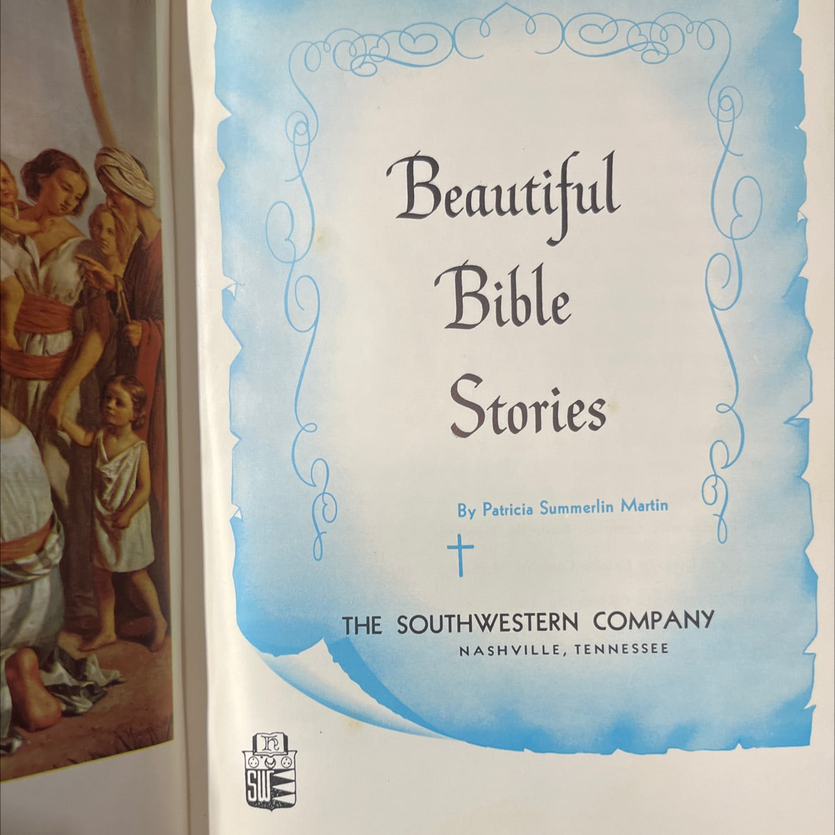 holy bible sw x beautiful bible stories book, by patricia summerlin martin, 1970 Hardcover image 2