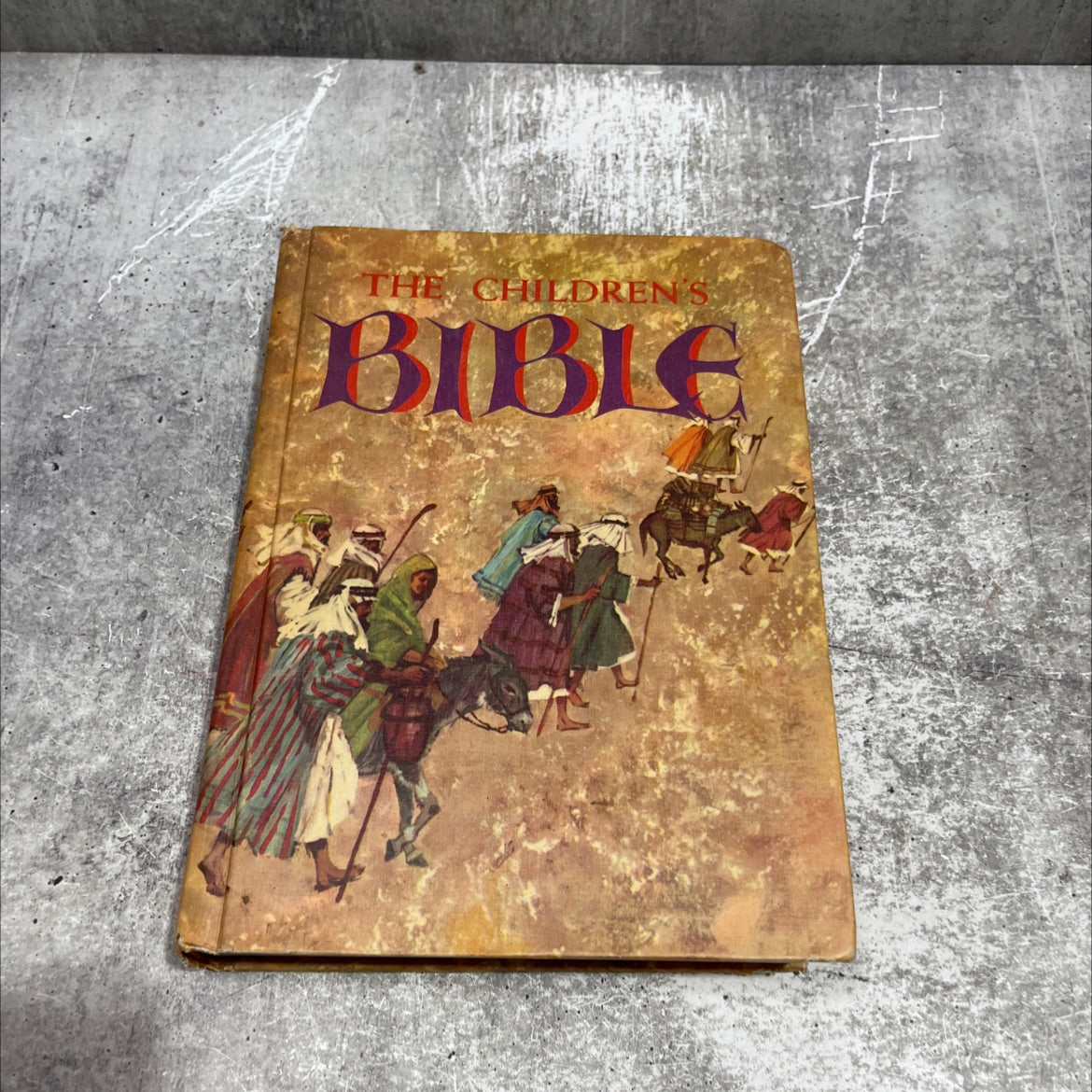 holy bible the children's bible the old testament the new testament book, by unknown, 1965 Hardcover image 1