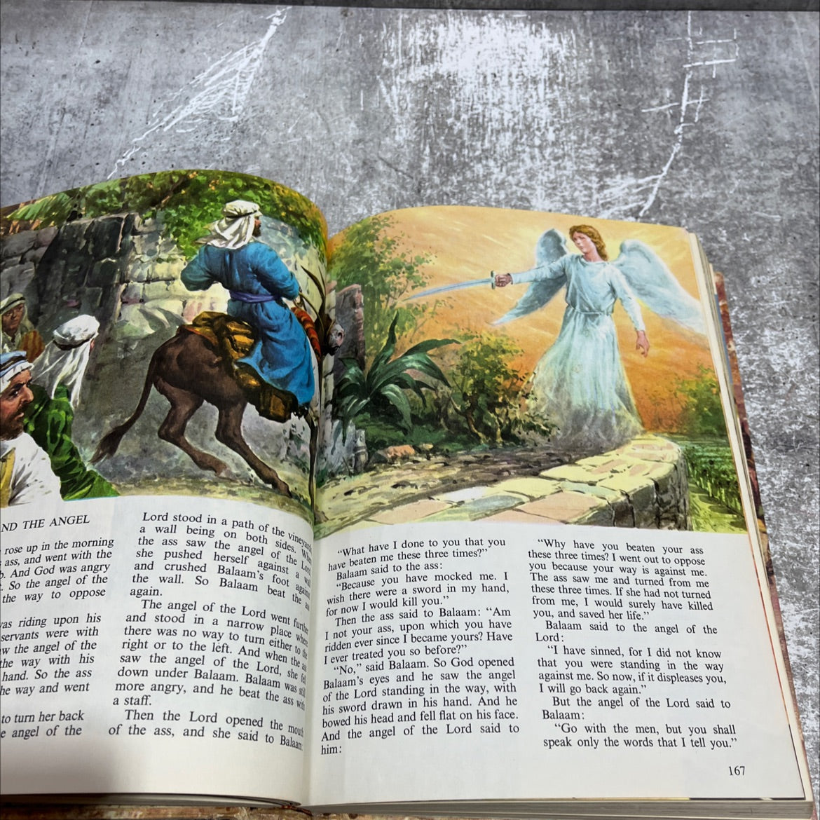 holy bible the children's bible the old testament the new testament book, by unknown, 1965 Hardcover image 4