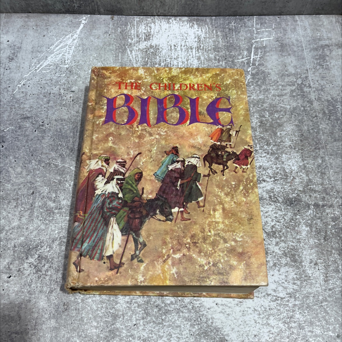 holy bible the children's bible the old testament the new testament book, by unknown, 1965 Hardcover image 1