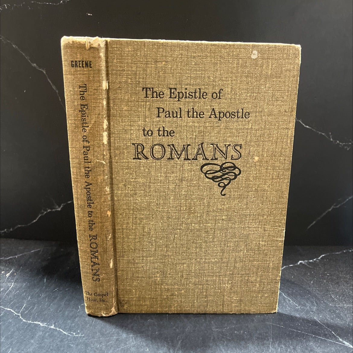 holy bible the epistle of paul the apostle to the romans book, by oliver b. greene, 1970 Hardcover image 1