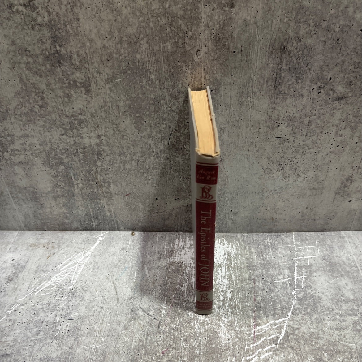 holy bible the epistles of john book, by August Van Ryn, 1948 Hardcover image 4