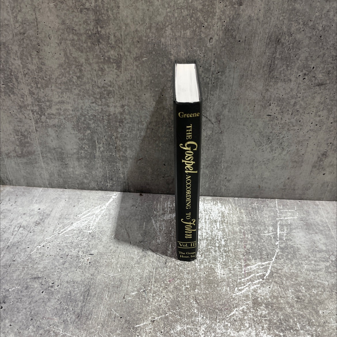 holy bible the gospel according to john volume iii (chapters 15-21) book, by oliver b. greene, 1973 Hardcover image 4
