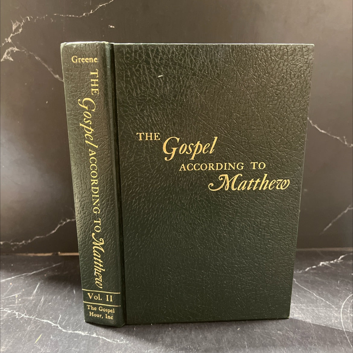 holy bible the gospel according to matthew volume ii cohomo (chapters 6-10) book, by Oliver B. Greene, 1976 Hardcover image 1