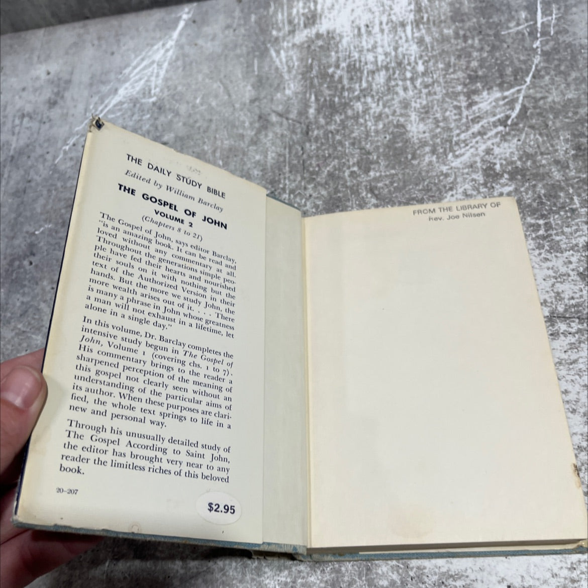 holy bible the gospel of john volume 2 chapters 8 to 21 book, by william barclay, 1956 Hardcover image 4