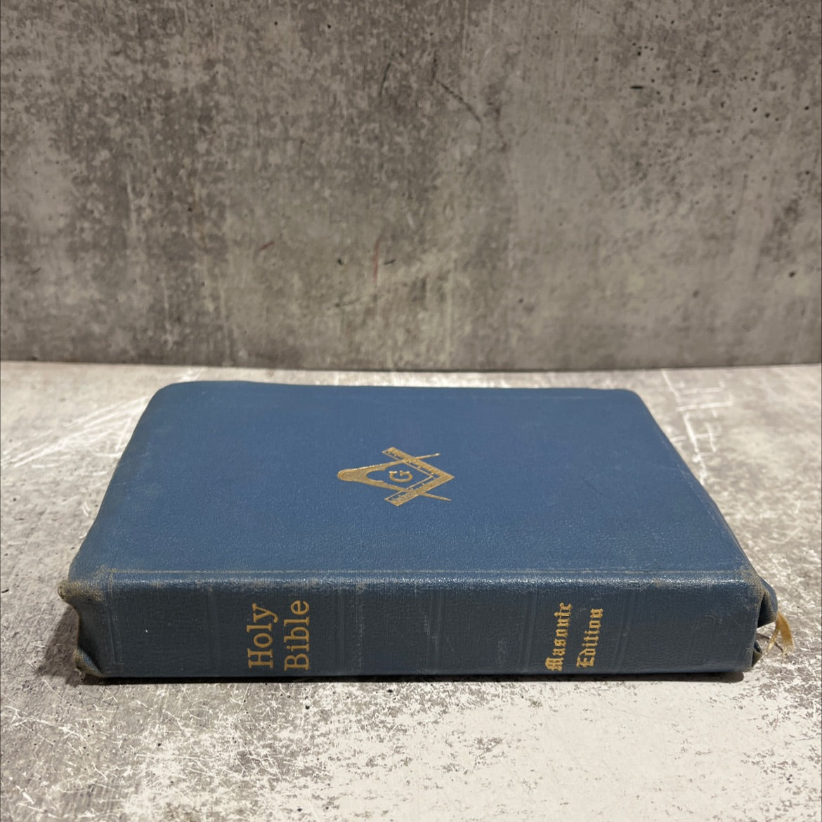 holy bible the great light in masonry book, by john wesley kelchner, 1940 Leather image 4