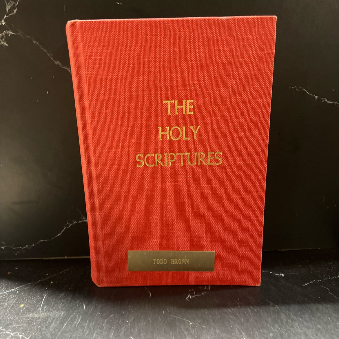 holy bible the holy scriptures according to the masoretic text book, by unknown, 1973 Hardcover image 1