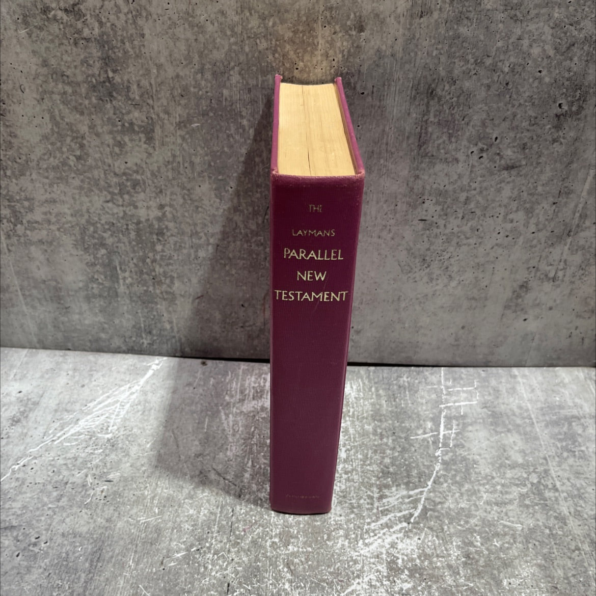 holy bible the layman's parallel new testament book, by unknown, 1970 Hardcover image 4