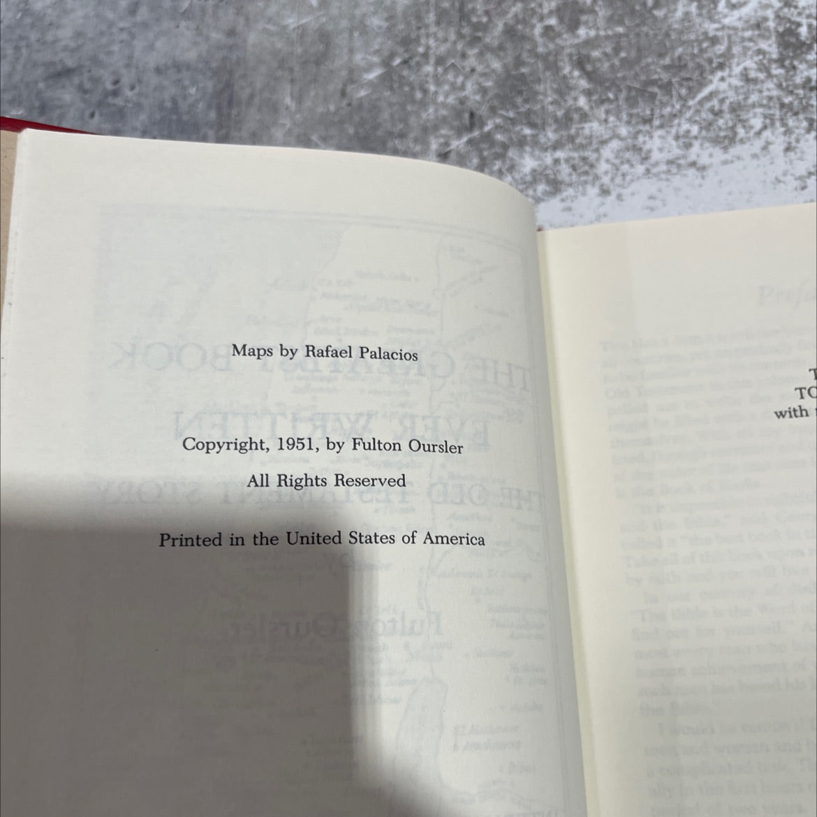 holy bible the old testament story book, by T Jenin, 1951 Hardcover image 3