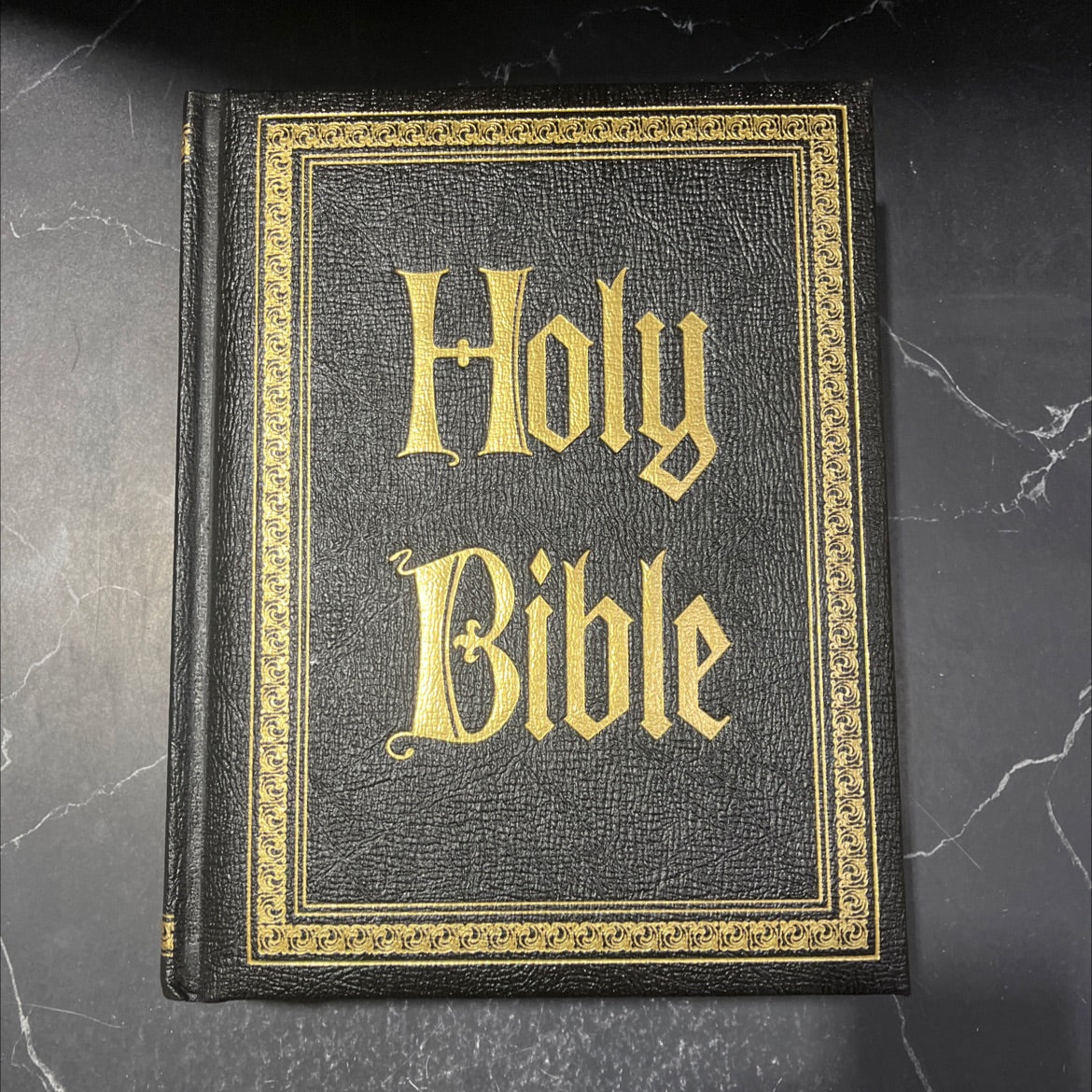 holy bible the old testament the new american bible book, by unknown, 1970 Leather image 1