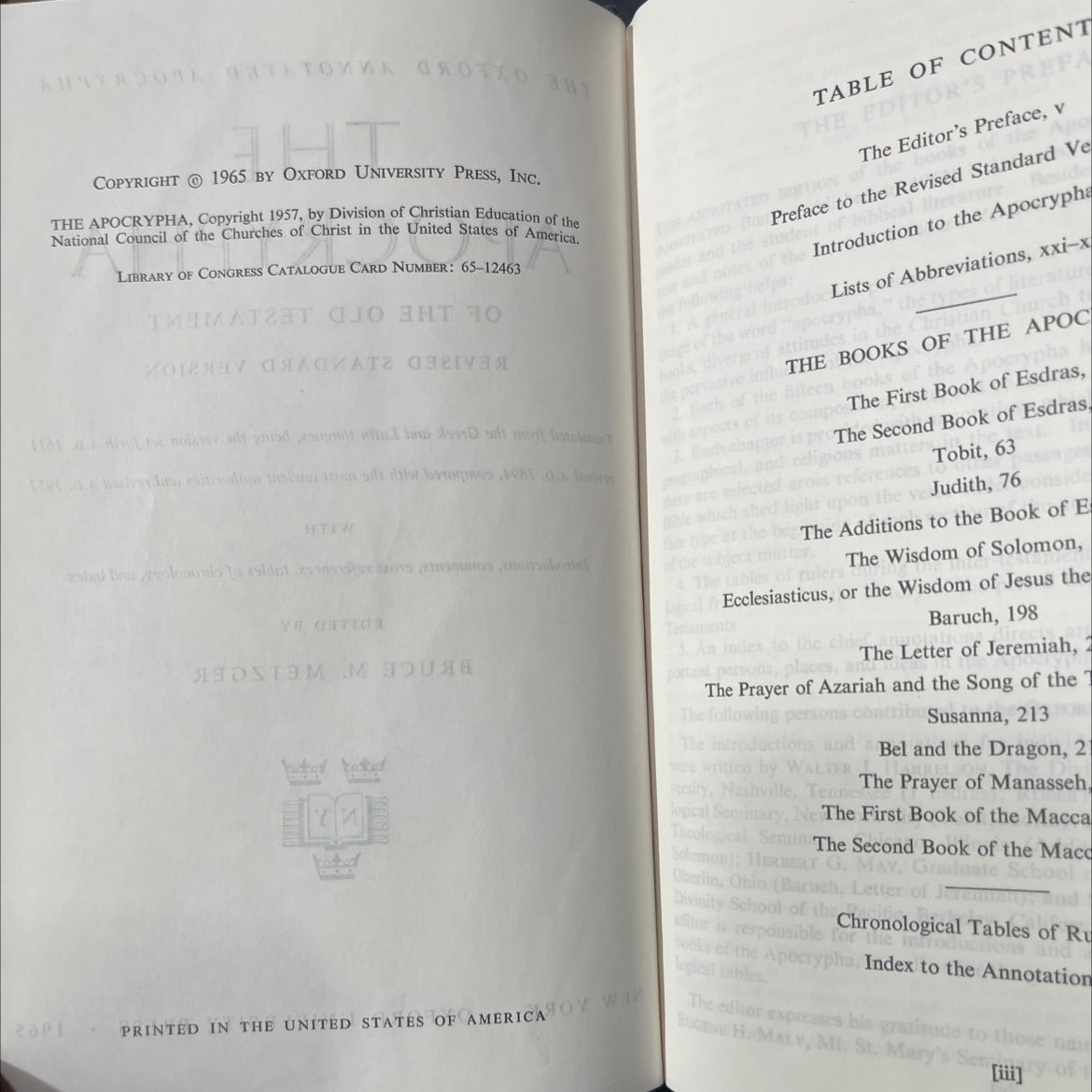 holy bible the oxford annotated apocrypha the apocrypha of the old testament revised standard version book, by edited image 3