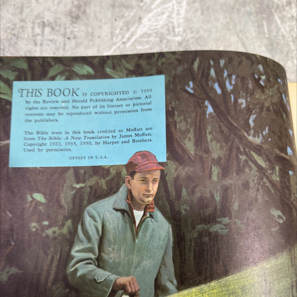 holy bible your bible and you priceless treasures in the holy scriptures book, by arthur s. maxwell, 1959 Hardcover image 3