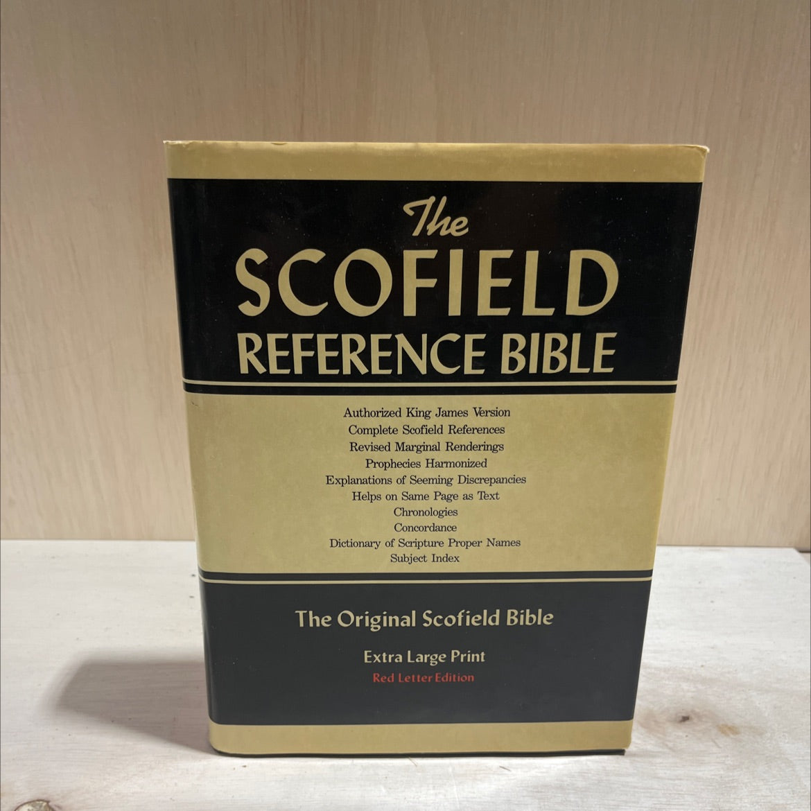 holy bible book, by rev. c. i. scofield, d.d., 1945 Hardcover image 1