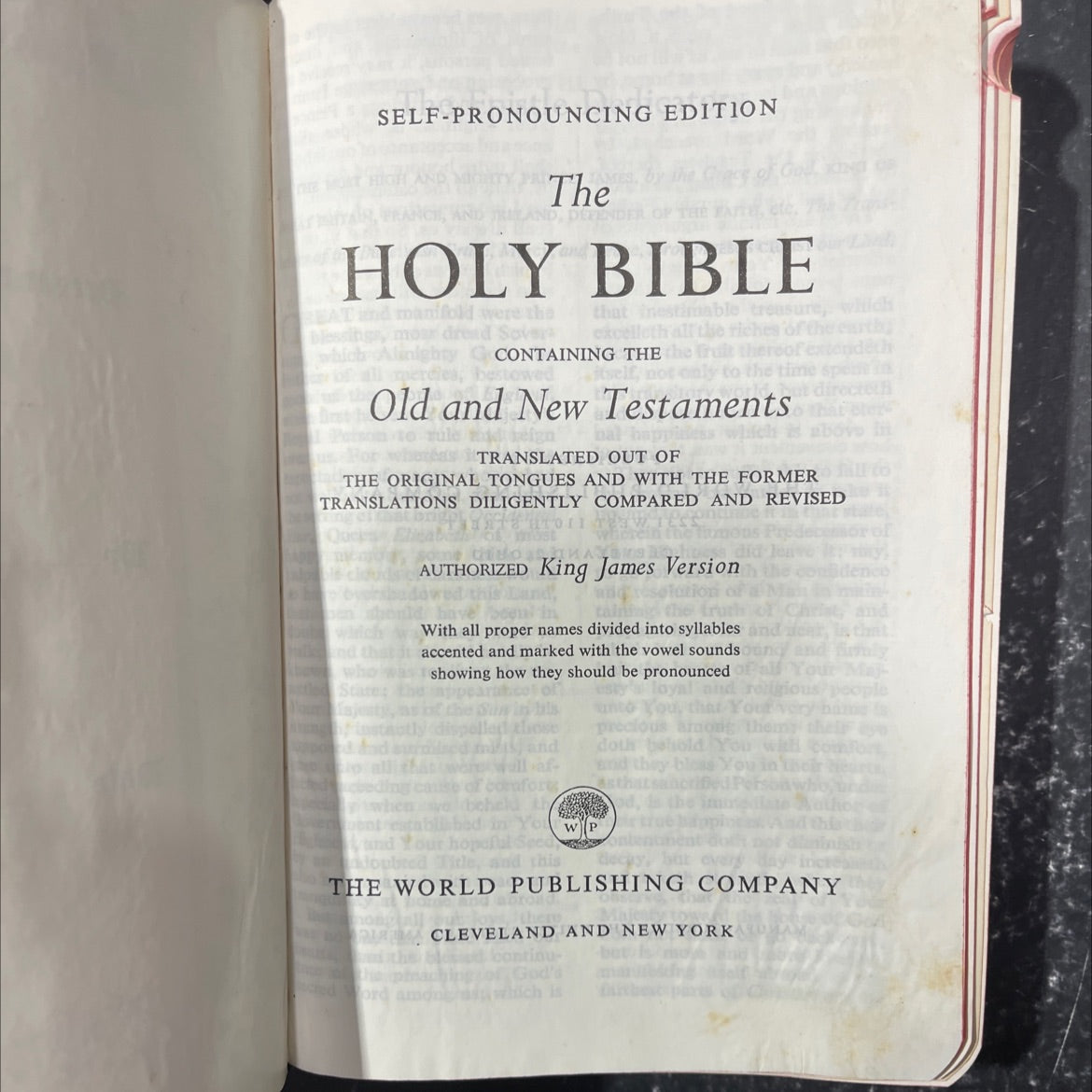 holy bible book, by unknown, unknown Leather image 2