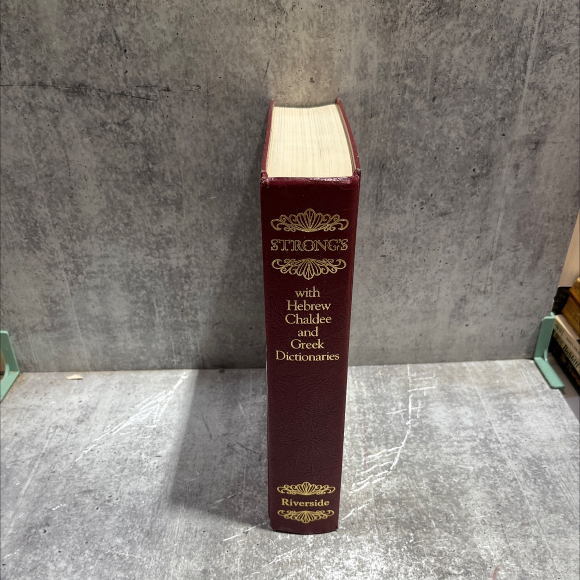 holy exhaustive concordance of the bible book, by james strong, s.t.d., ll.d., 1880 Hardcover image 4