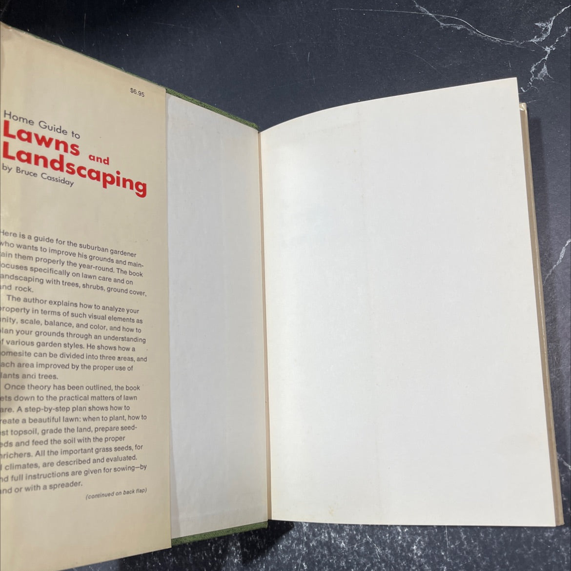 home guide to lawns and landscaping book, by Bruce Cassiday, 1976 Hardcover image 4