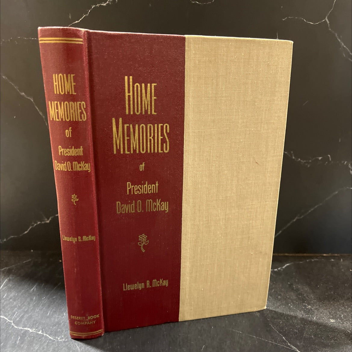 home memories of president david o. mckay book, by llewelyn r. mckay, 1956 Hardcover image 1