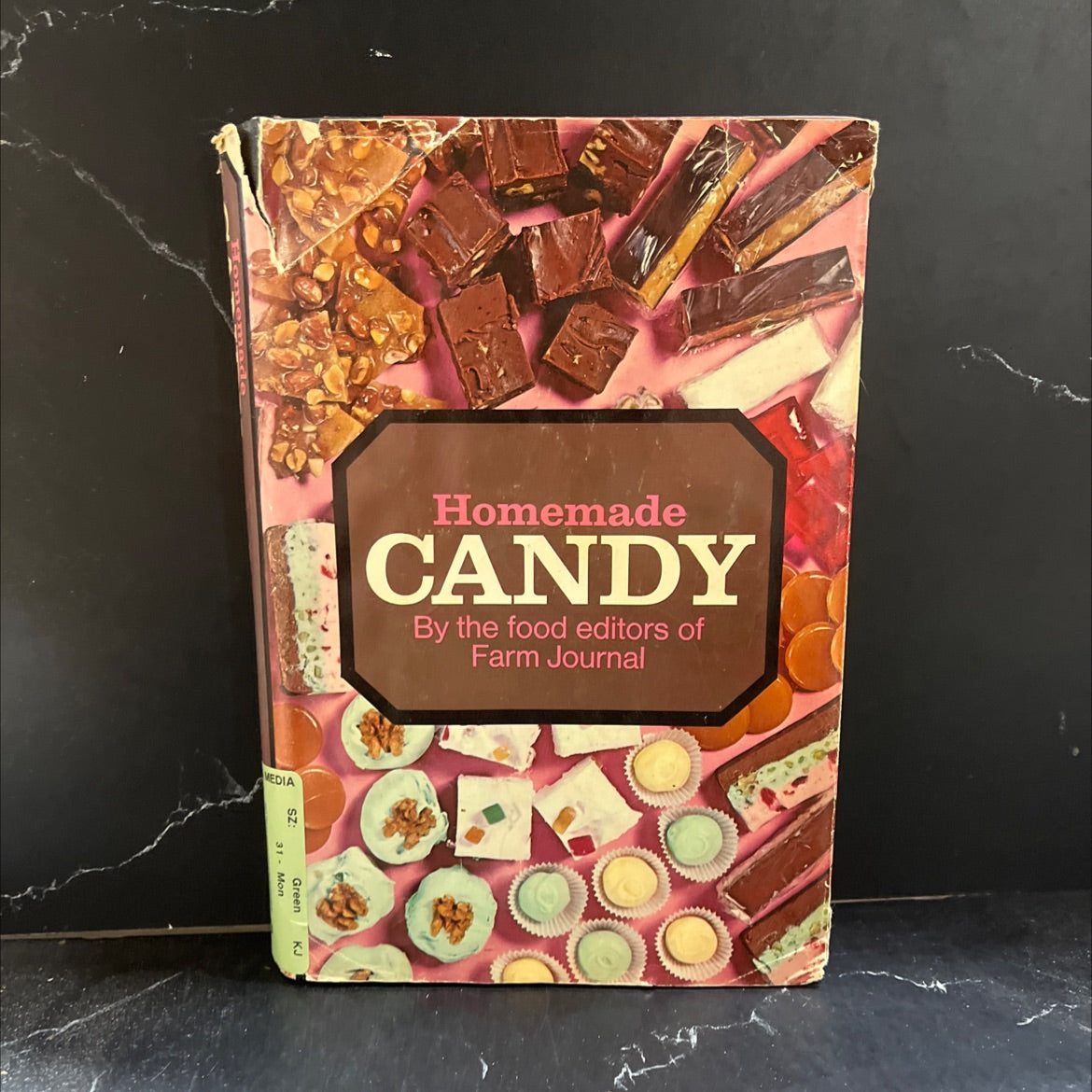 homemade candy book, by Nell B. Nichols, 1970 Hardcover image 1