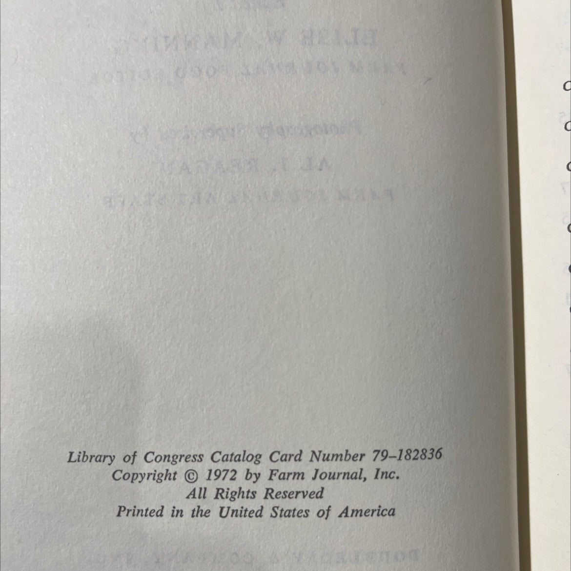 homemade ice cream and cake book, by elise w. manning, 1972 Hardcover image 3
