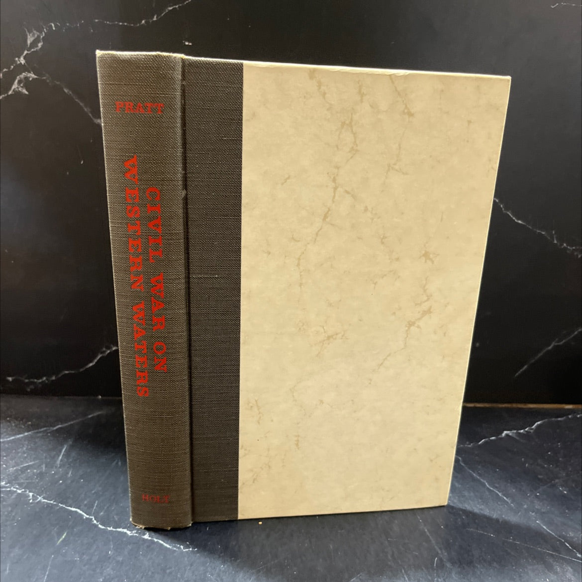 homer civil war on western waters book, by fletcher pratt, 1956 Hardcover image 1