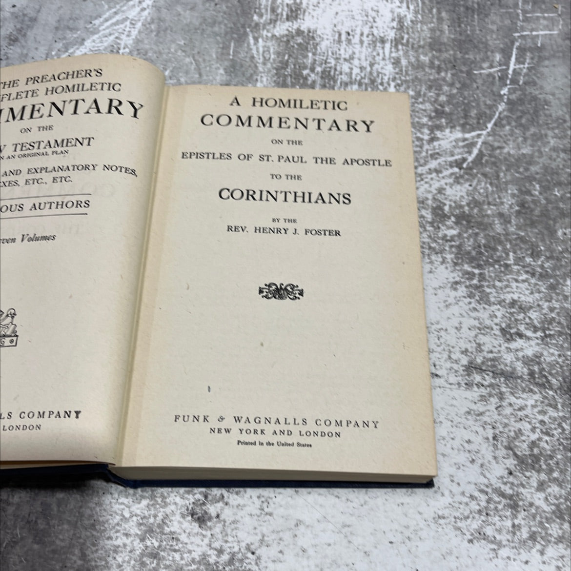 homiletic commentary on the epistles of st. paul the apostle to the corinthians book, by rev. henry j. foster, 1970 image 2