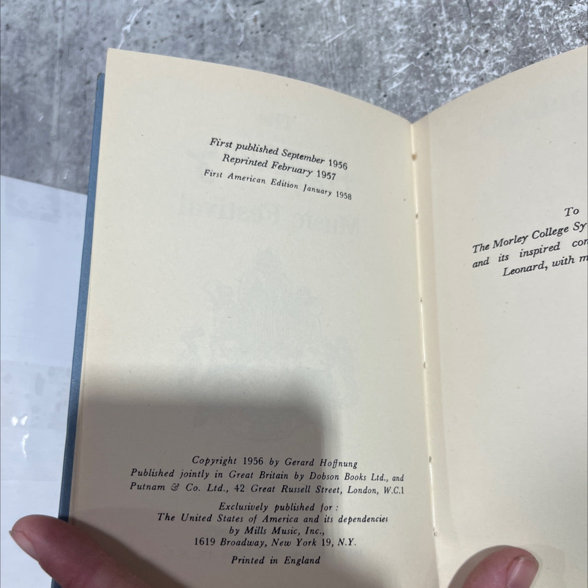 hope and orchestra the hope and music festival tuba cad ad astra book, by gerard Hoffnung, 1958 Hardcover image 3