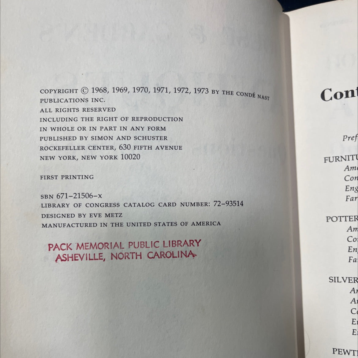 house & garden's antiques: questions & answers book, by louise ade boger, 1973 Hardcover image 3