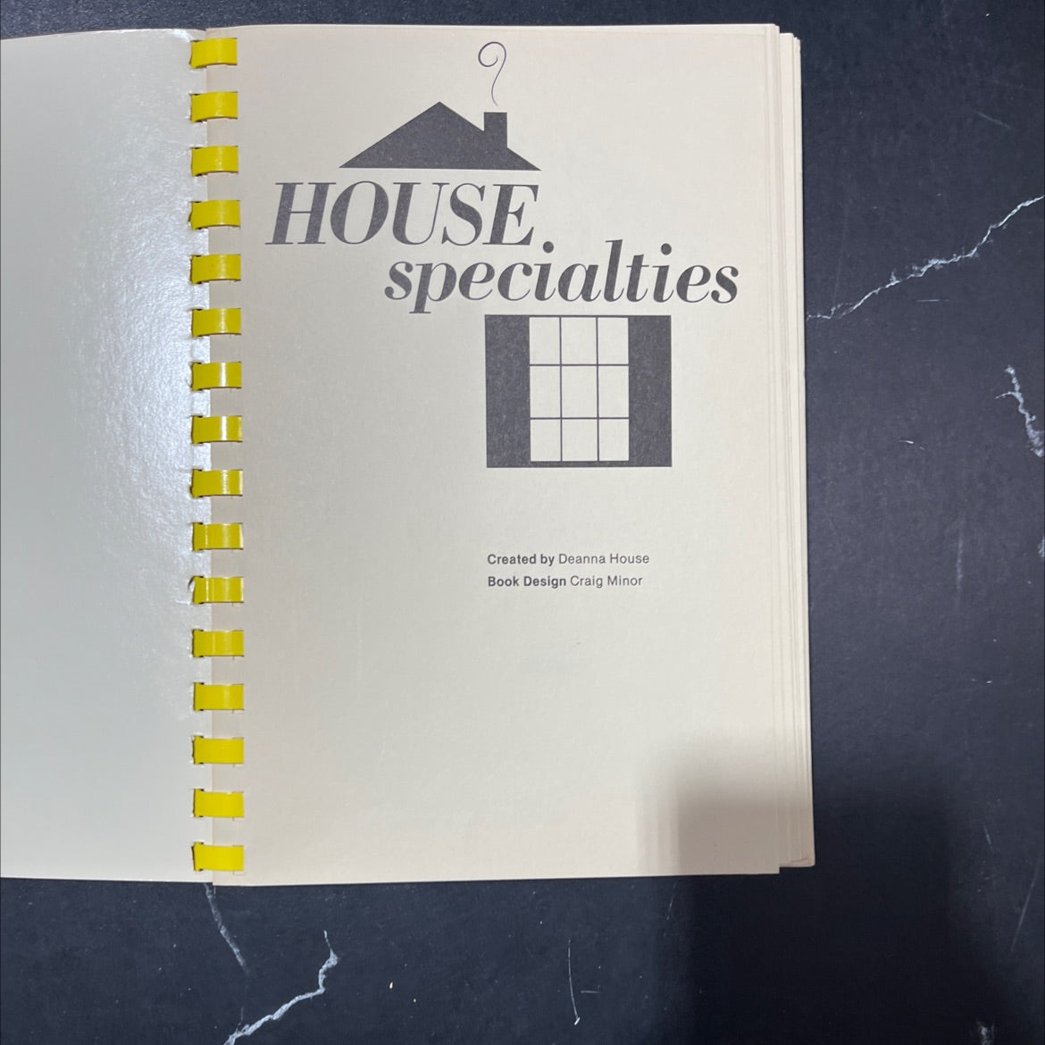 house specialties book, by deanna house, 1981 Paperback image 2