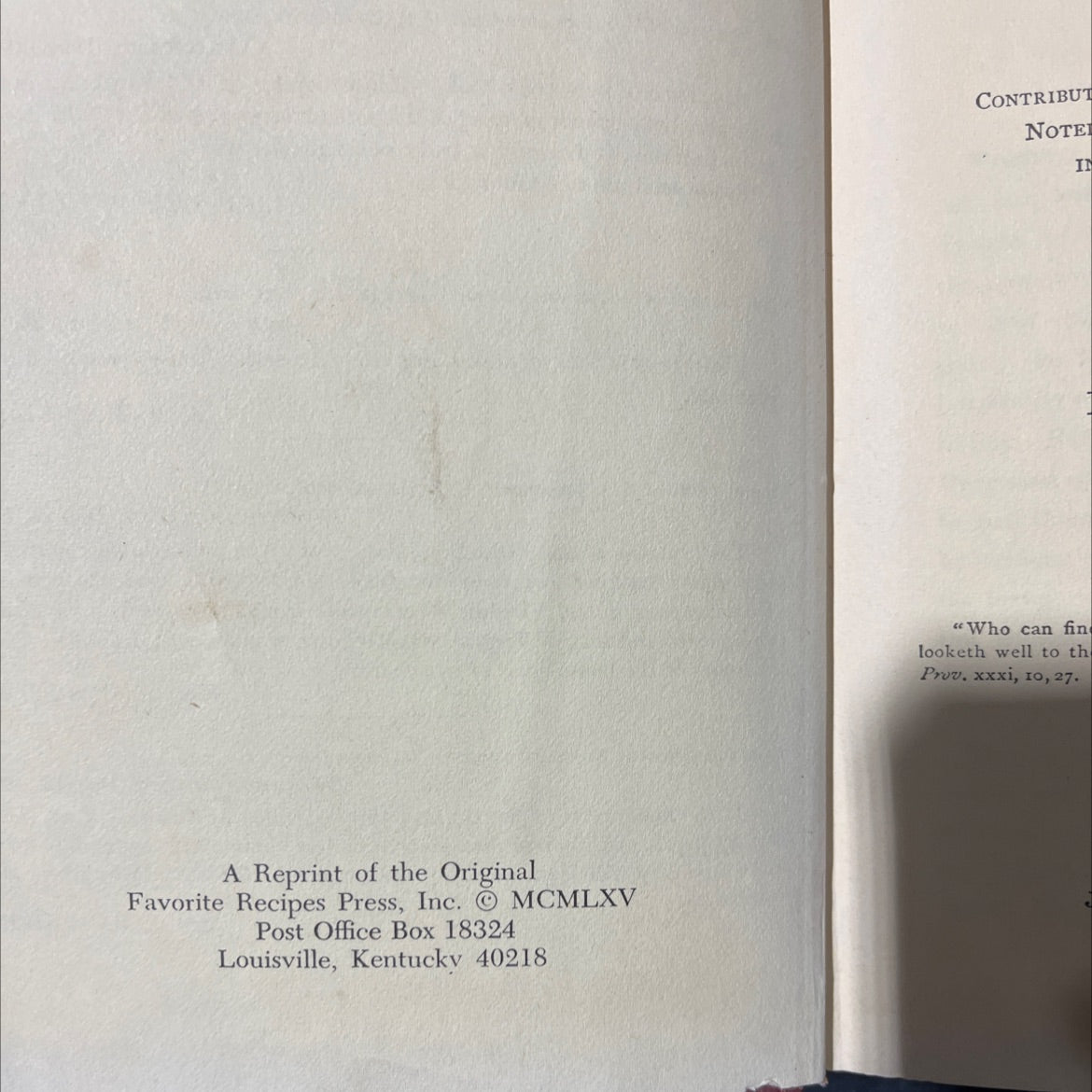 housekeeping in old virginia book, by marion cabell tyree, 1979 Hardcover image 3