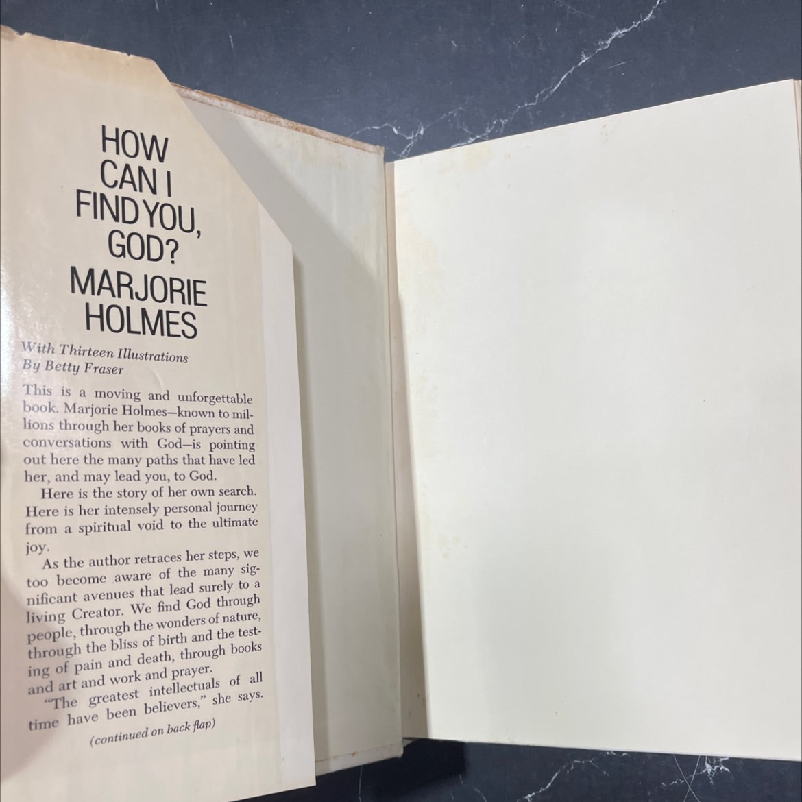 how can i find you, god? book, by marjorie holmes, 1975 Hardcover image 4