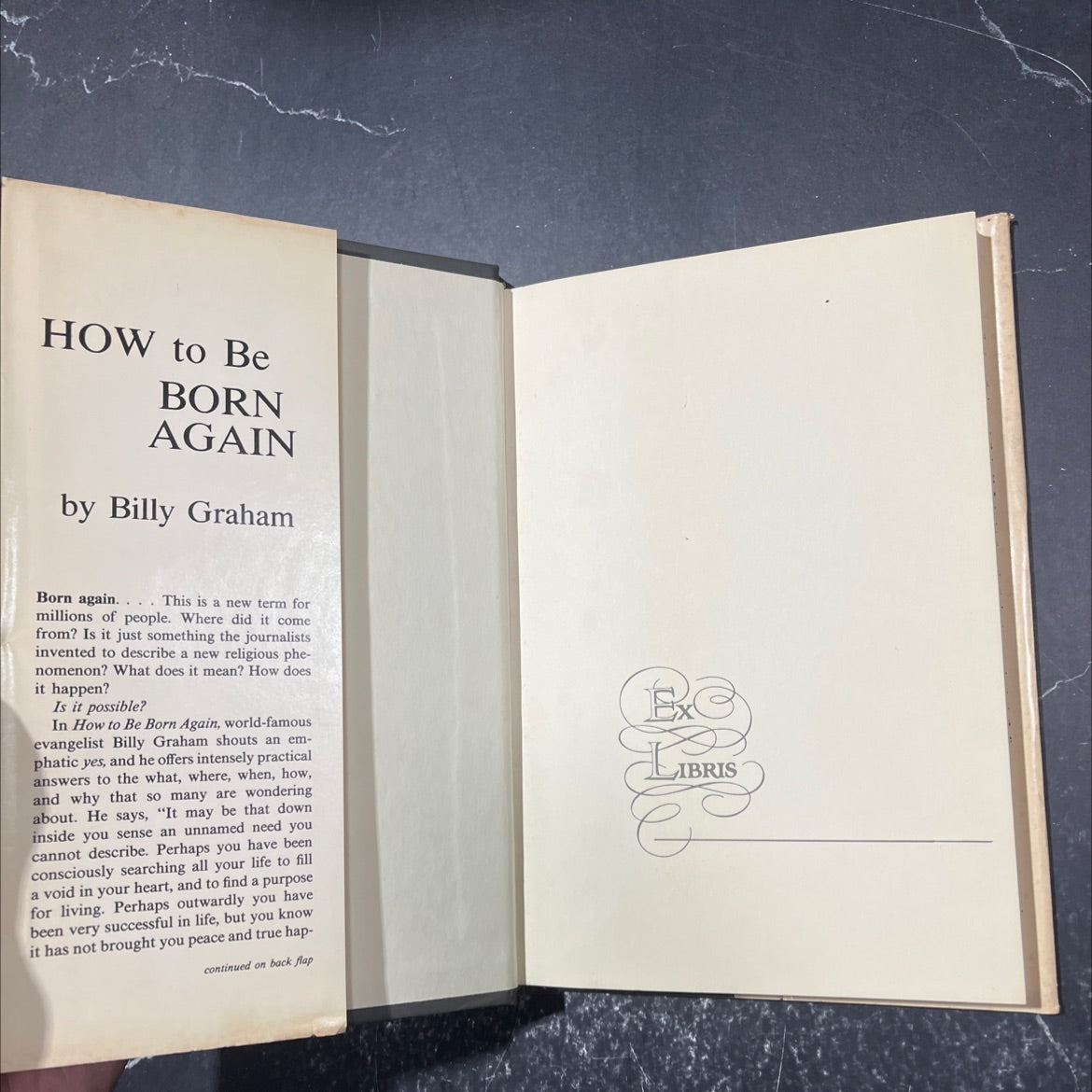 how to be born again book, by Billy Graham, 1977 Hardcover image 4