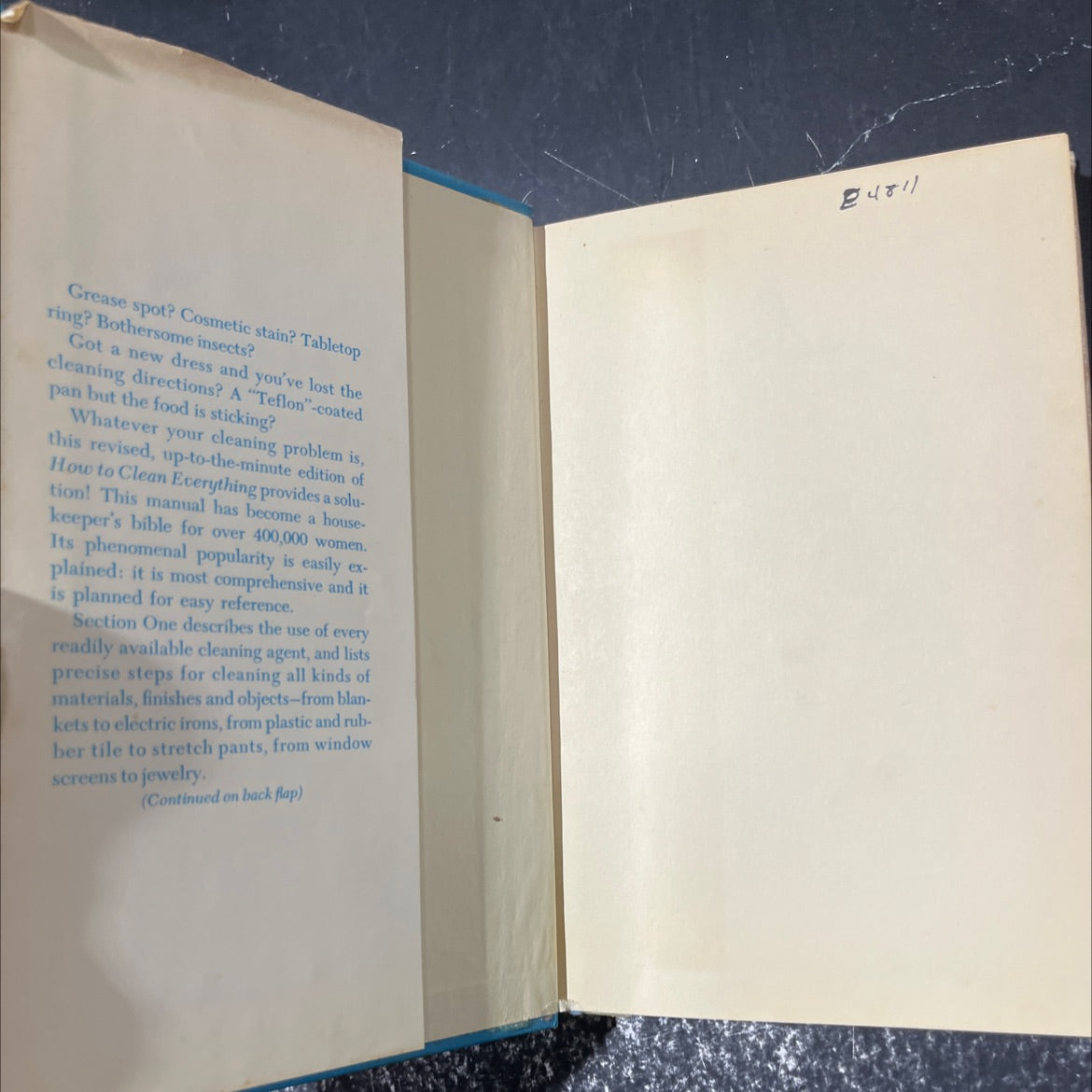 how to clean everything an encyclopedia of what to use and how to use it book, by alma chesnut moore, 1968 Hardcover image 4