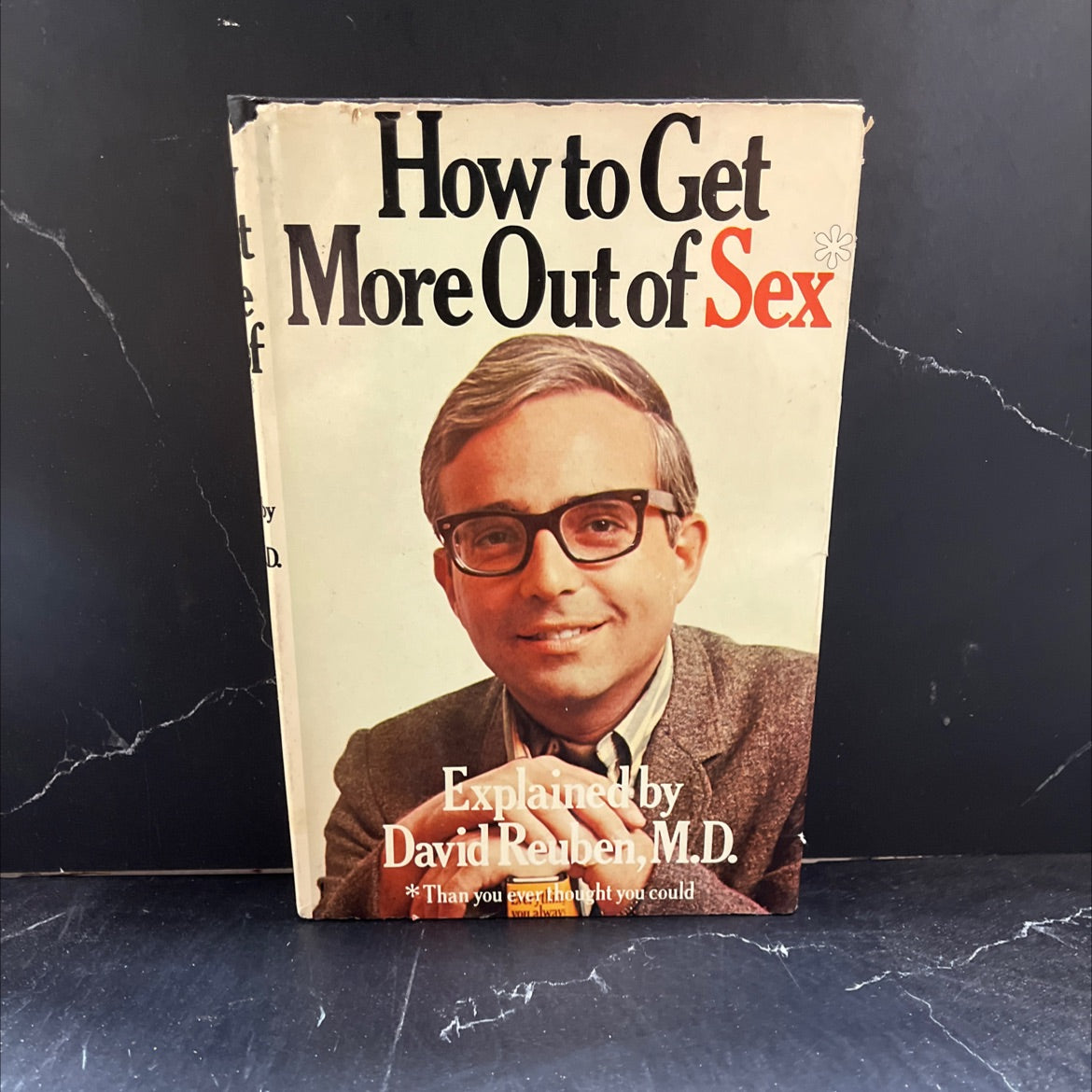 how to get more out of sex than you ever thought you could book, by david reuben, m.d., 1974 Hardcover image 1