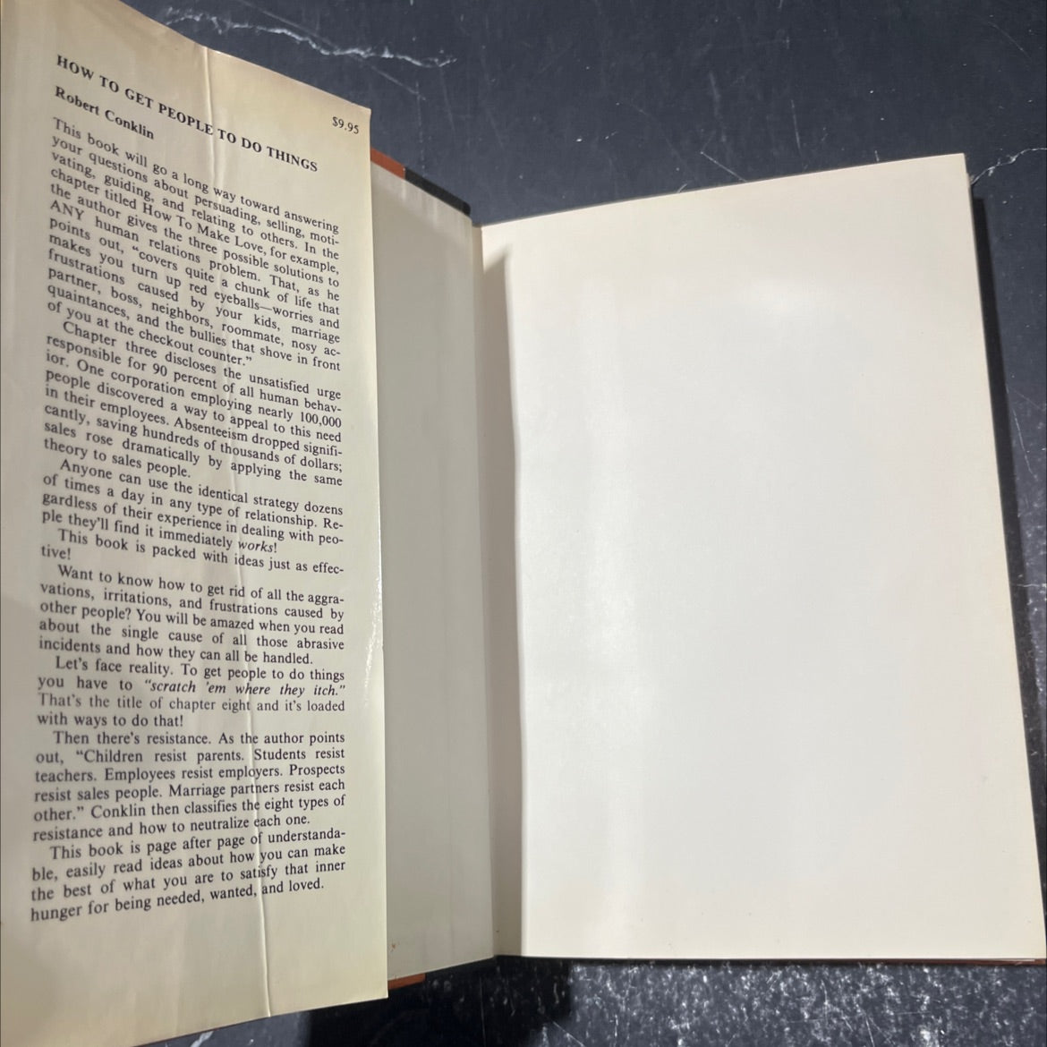 how to get people to do things book, by Robert Conklin, 1979 Hardcover image 4