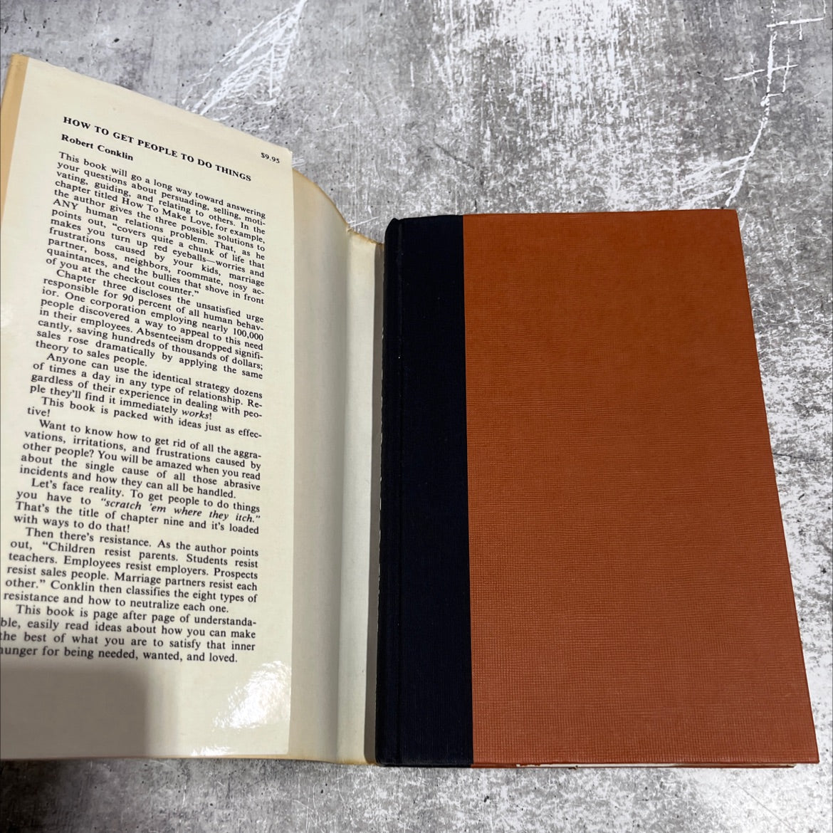 how to get people to do things book, by robert conklin, 1979 Hardcover image 4