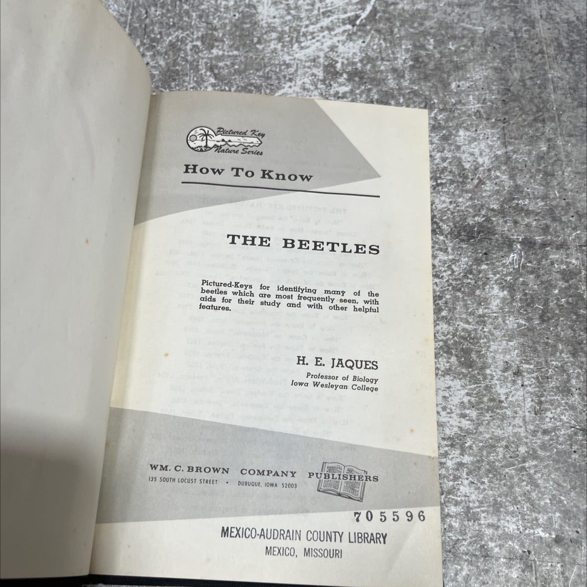 how to know the beetles book, by H. E. Jaques, 1951 Hardcover image 2