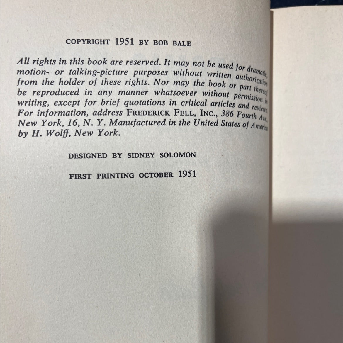 SIGNED how to make an atomic bomb in your own kitchen well practically book, by bob bale, 1951 Hardcover, First image 3