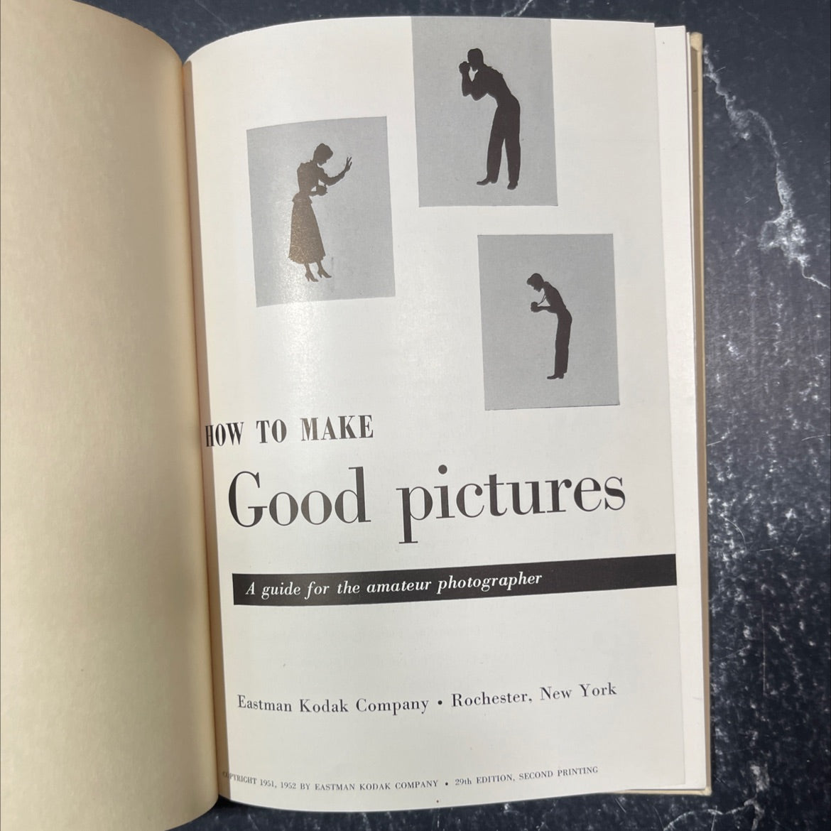 how to make good pictures book, by eastman kodak company, 1952 Hardcover image 2