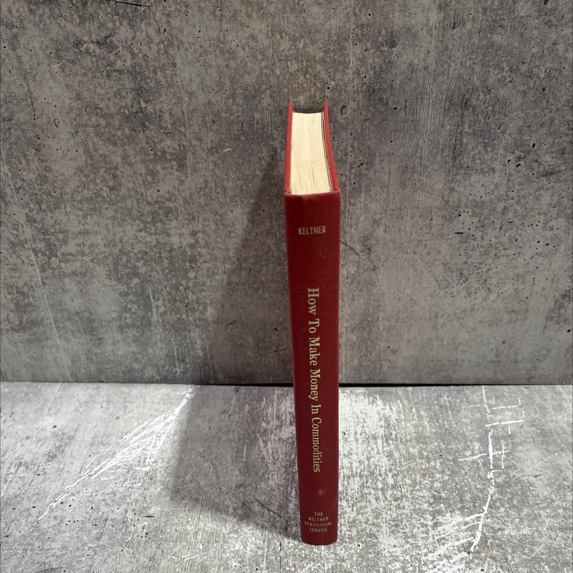 how to make money in commodities book, by chester w. keltner, 1961 Hardcover image 4