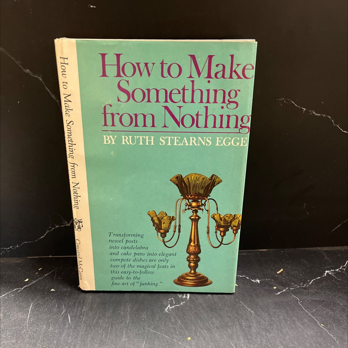 how to make something from nothing book, by ruth stearns egge, 1968 Hardcover image 1
