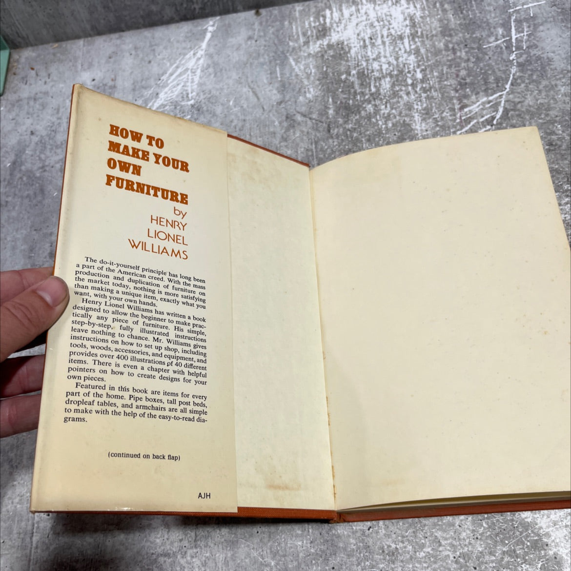how to make your own furniture book, by henry lionel williams, 1951 Hardcover image 4