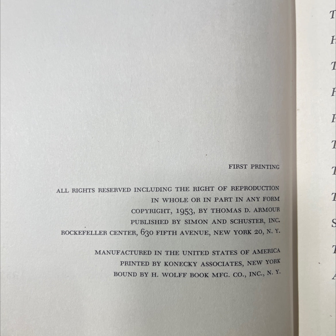 how to play your best golf all the time book, by tommy armour, 1953 Hardcover image 3