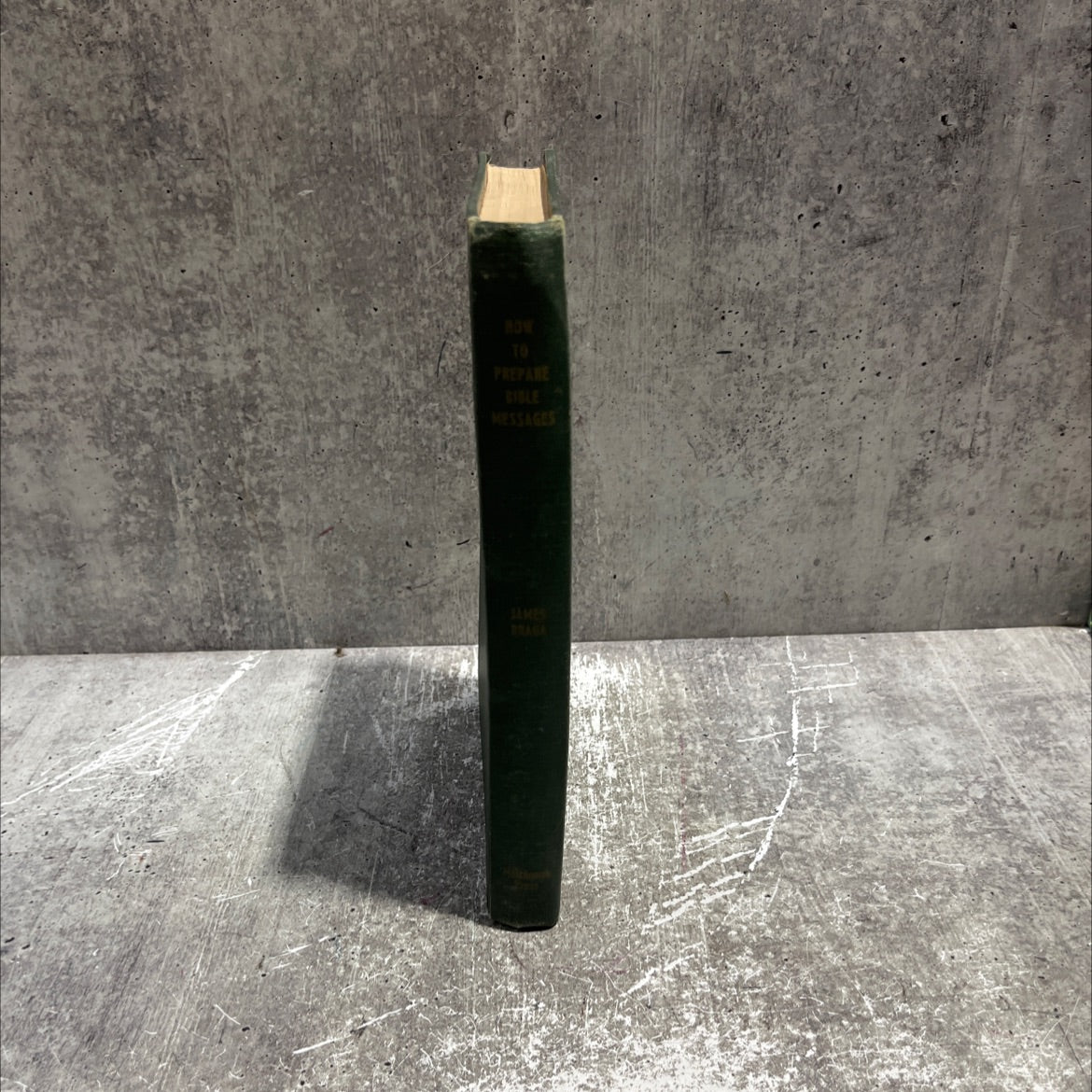 how to prepare bible messages thor- a manual on homiletics for bible students book, by James Braga, 1969 Hardcover image 4