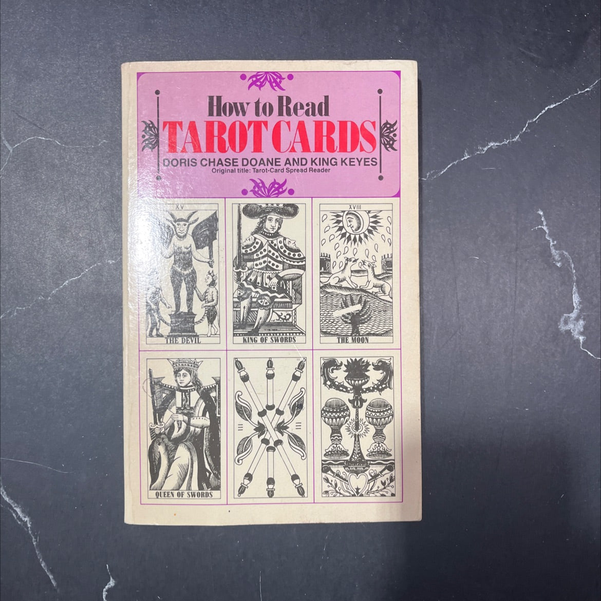 how to read tarot cards book, by doris chase doane, 1979 Paperback image 1