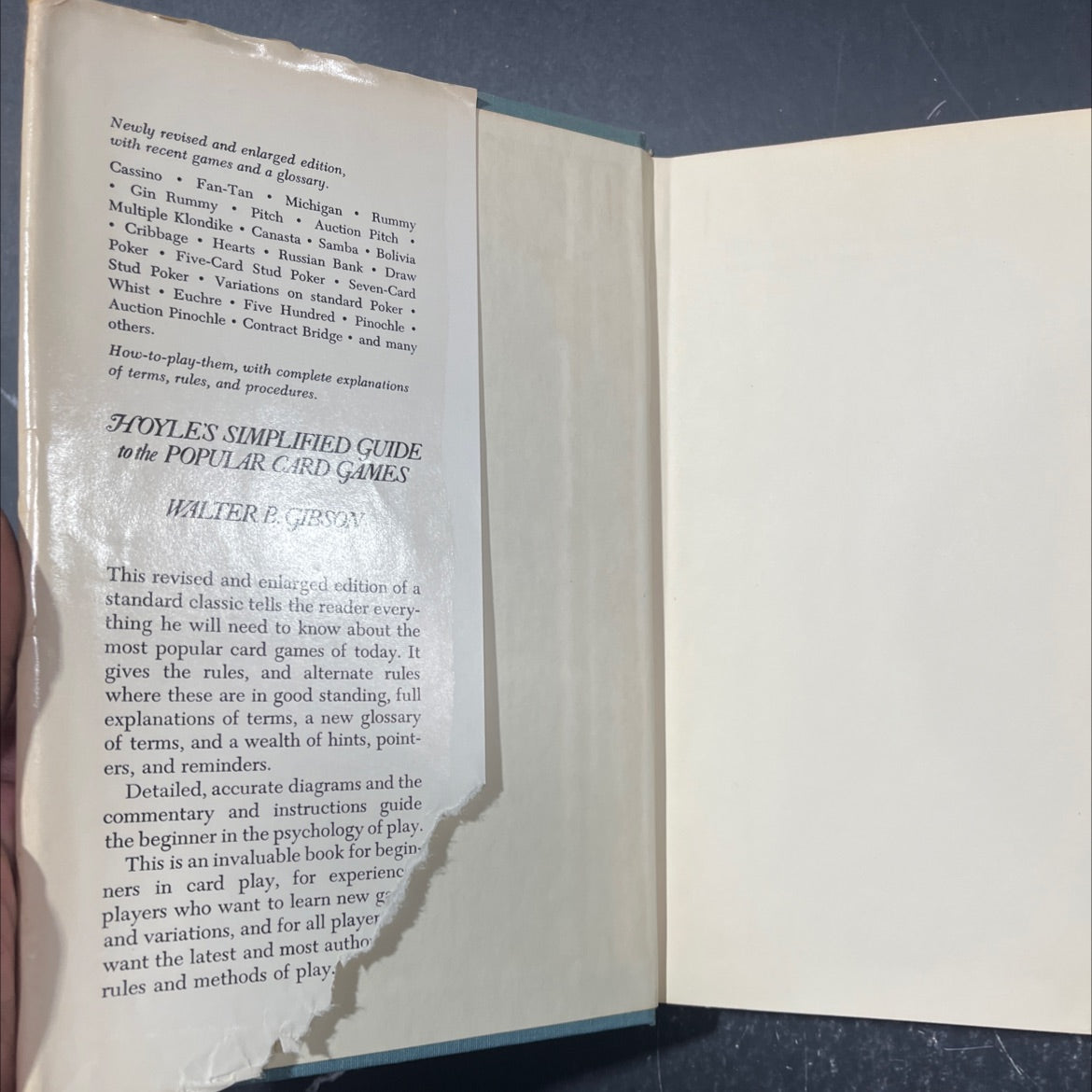 hoyle's simplified guide to the popular card games with complete explanation of terms, rules, and procedures newly image 4